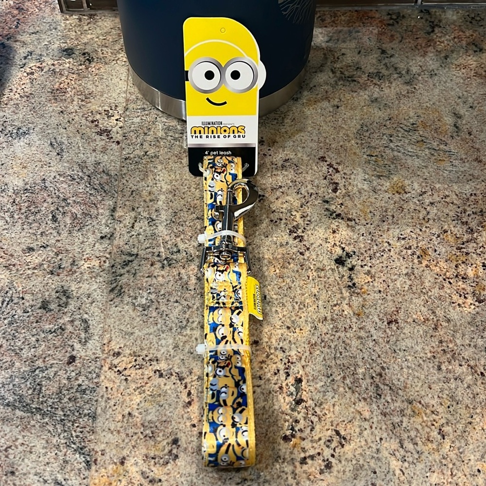 NWT Minions 4’ Pet Leash